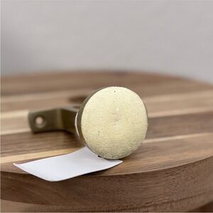 NWT Anthropologie Hilda Hook | Solid Bronze Modern Minimalist Wall Hook |